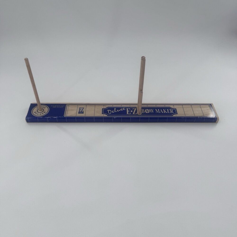 Deluxe E-Z Bow Maker Craft Wood Fast Shipping